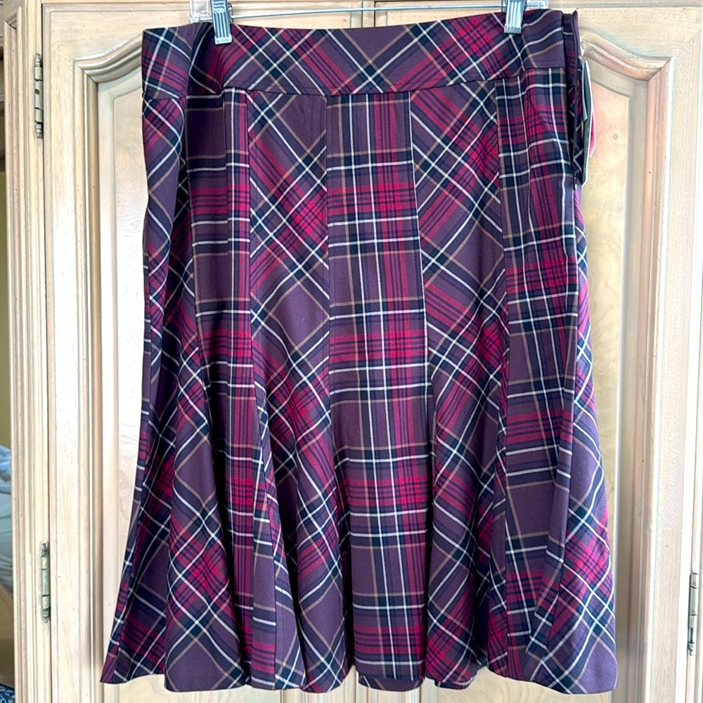 Plaid skirt